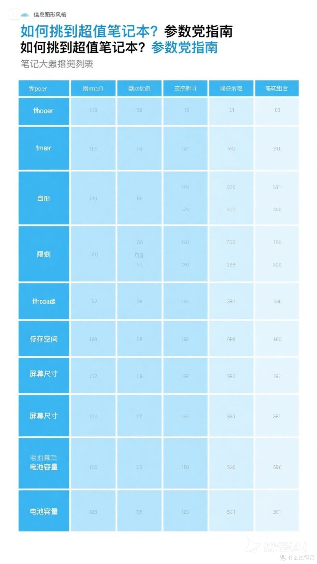 如何挑到超值笔记本？参数党指南