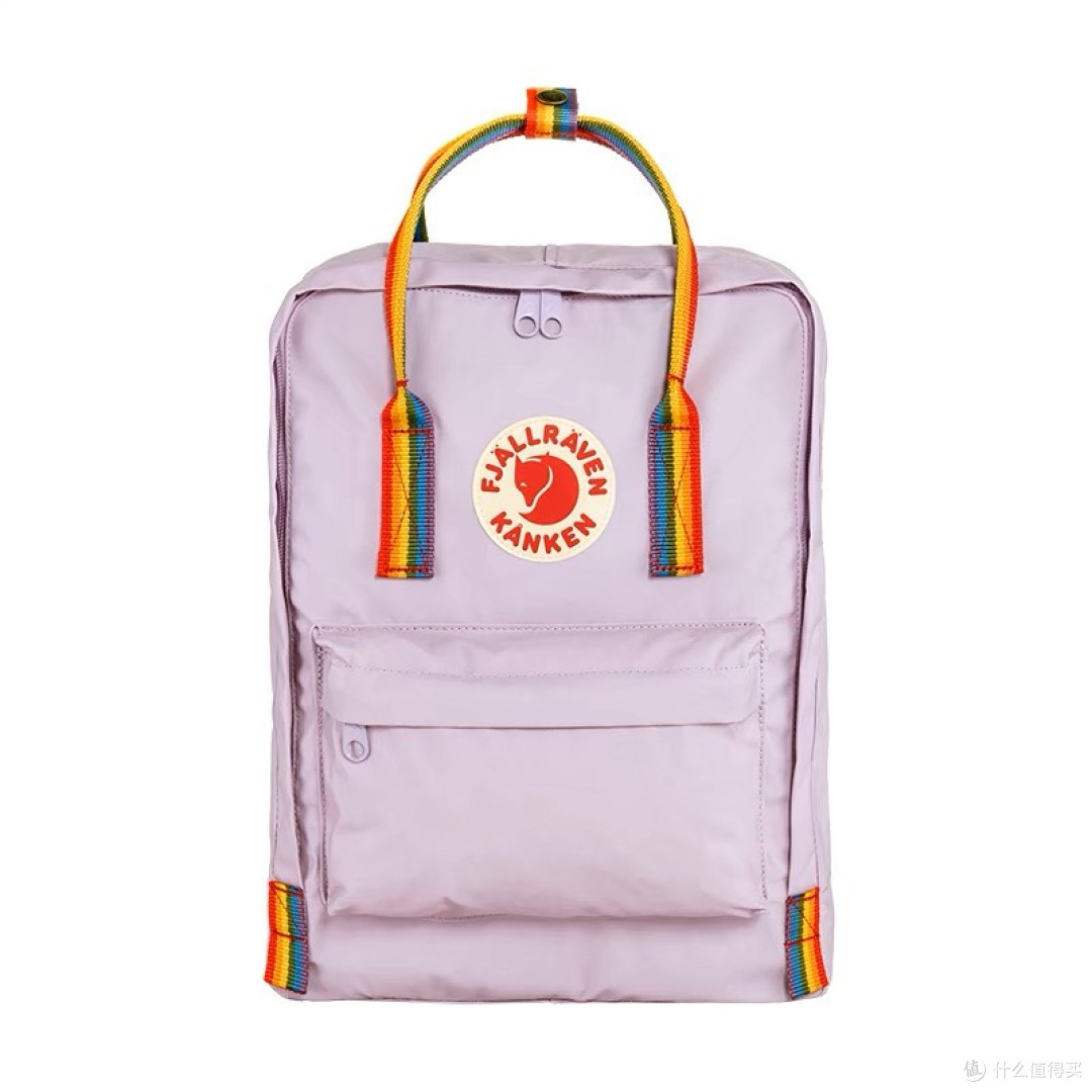 背上彩虹去冒险：Fjallraven Kanken彩虹包全维度测评。