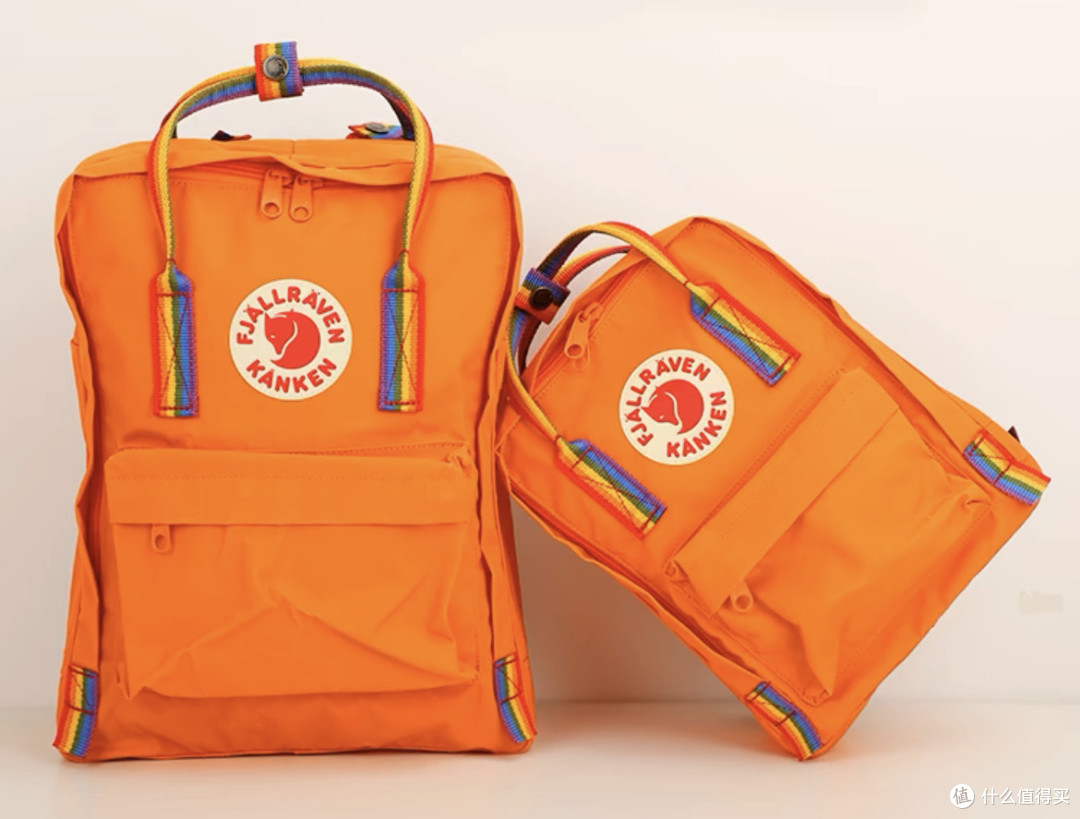 背上彩虹去冒险：Fjallraven Kanken彩虹包全维度测评。