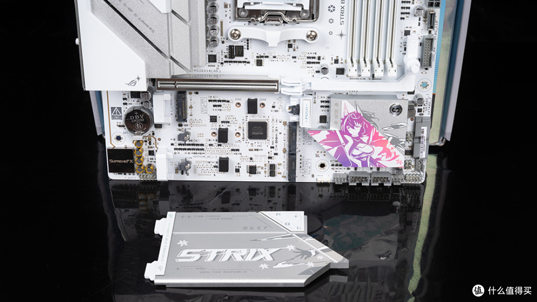 618纯白高端装机：9800X3D+华硕ROG B850小吹雪+D5 6400 48G+5080