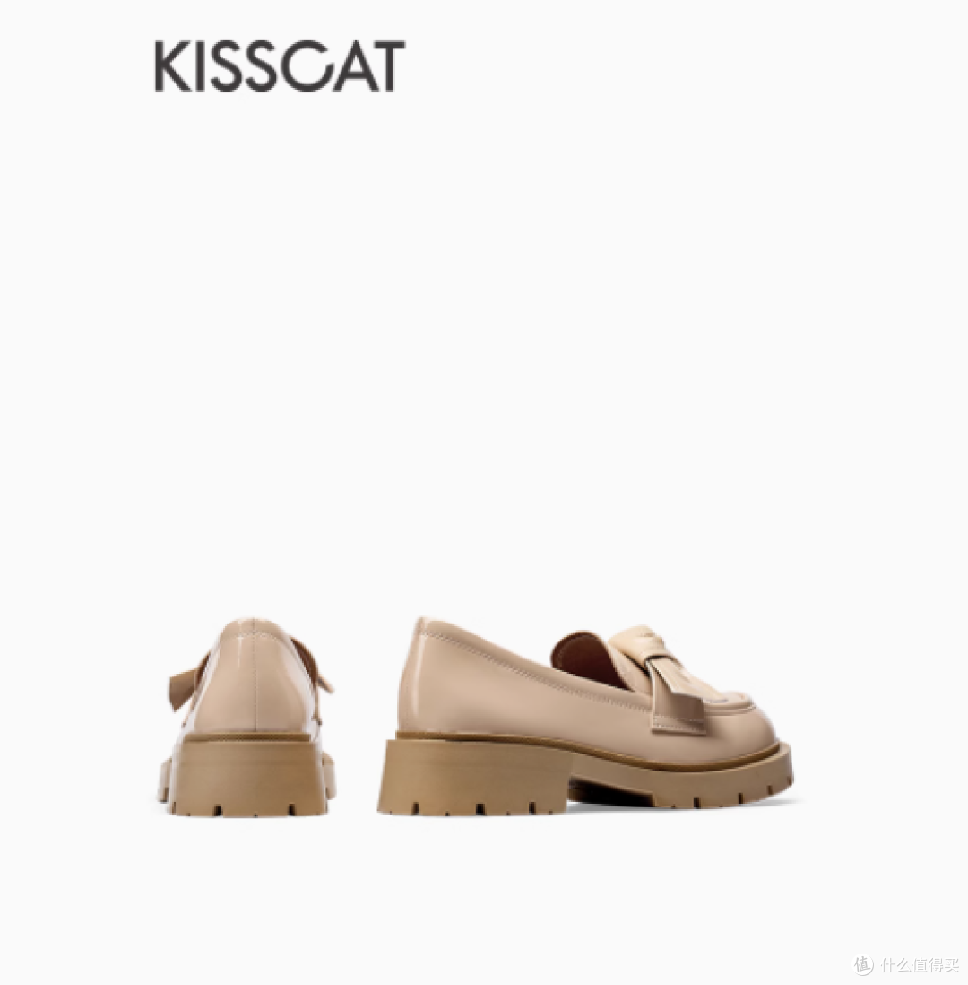 邂逅春日浪漫,Kisscat学院风小皮鞋带你重返校园时光