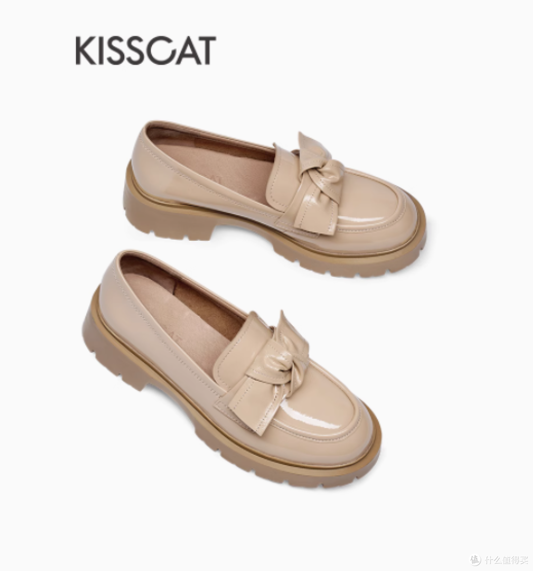 邂逅春日浪漫,Kisscat学院风小皮鞋带你重返校园时光