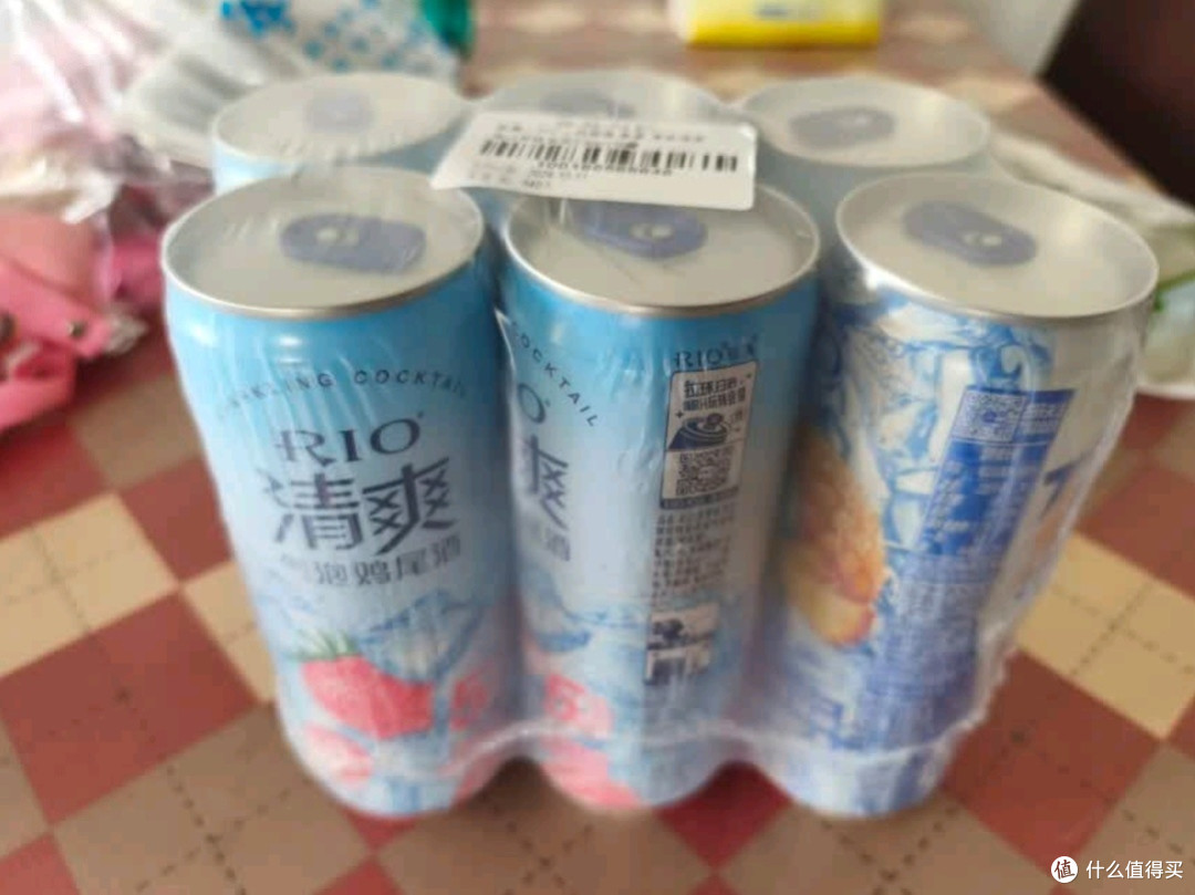 锐澳(RIO)鸡尾酒果酒多口味组合装:330ml*6罐清爽强爽