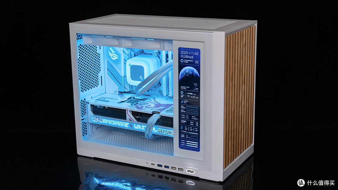 618纯白高端装机：9800X3D+华硕ROG B850小吹雪+D5 6400 48G+5080