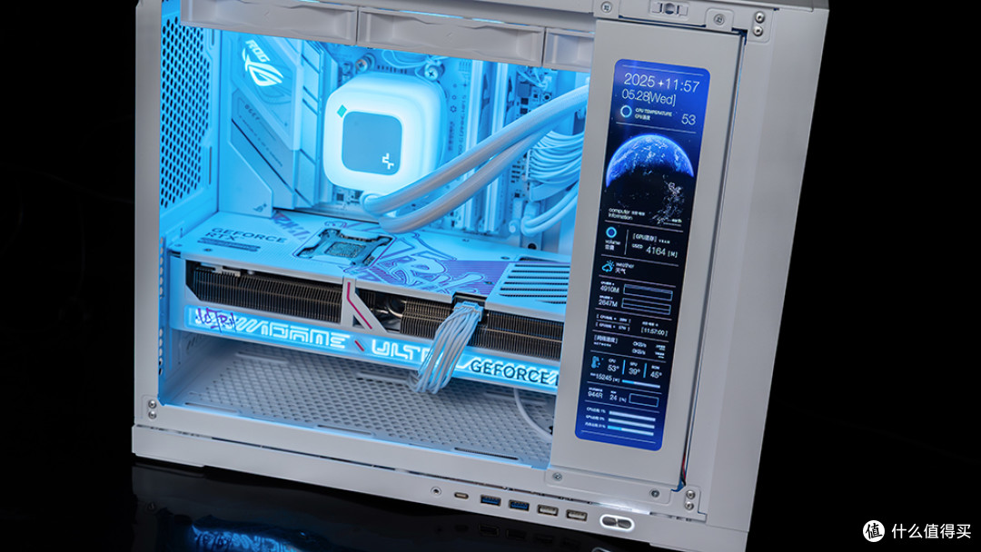 618纯白高端装机：9800X3D+华硕ROG B850小吹雪+D5 6400 48G+5080