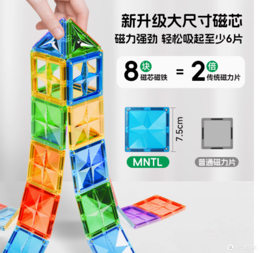 MNTL旗舰店星钻磁力片——点亮孩子的智慧星空