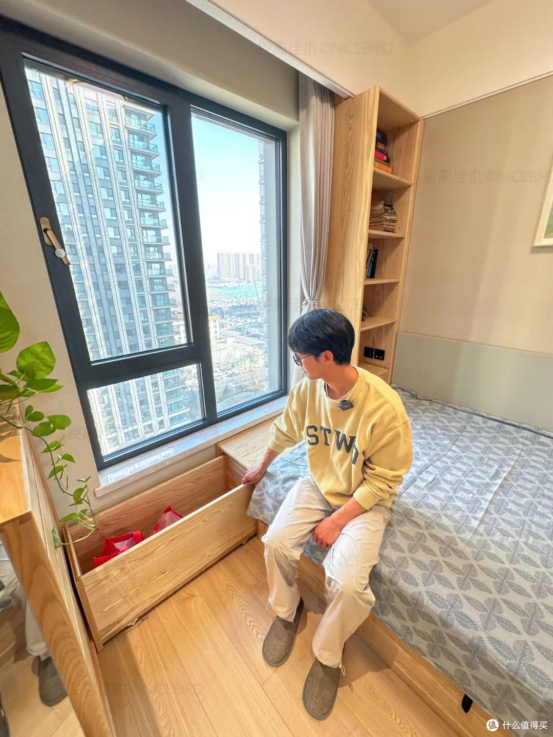 打造学习型卧室。四间卧室各有各的好睡，真的尽力了……