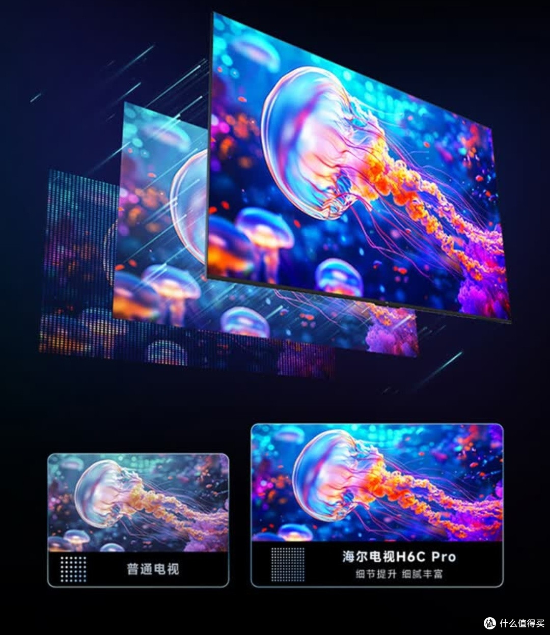 还在纠结选哪款电视?海尔75H6C Pro绝对值得入手!