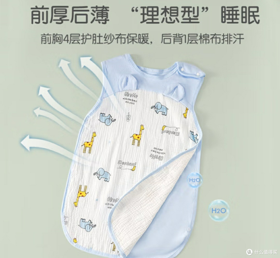 格格亲宝宝纯棉睡袋:四季相伴,守护宝贝甜梦💤