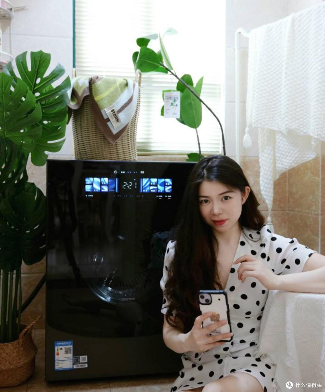 蒸汽除皱+分子筛低温烘=高定护衣,石头Z1 Plus洗烘一体机深度实测