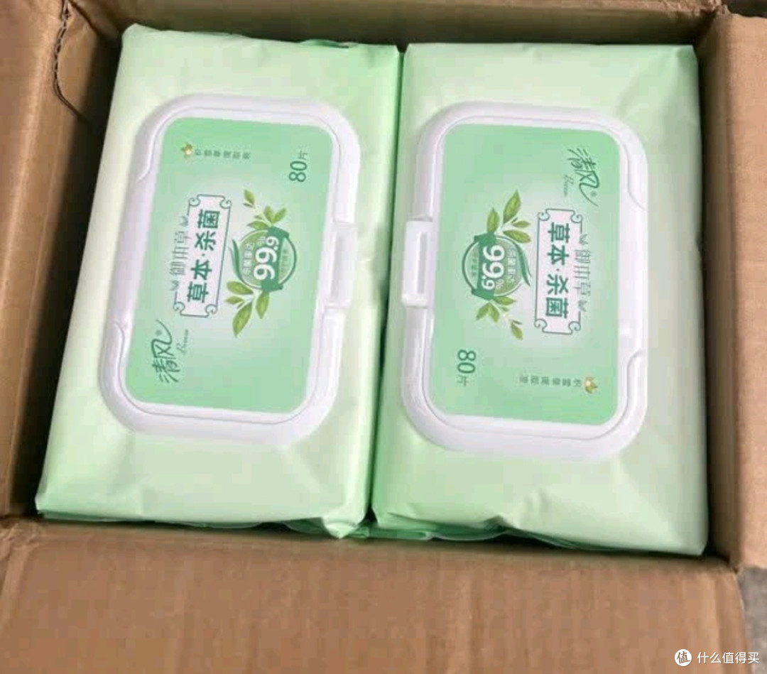 清风御本草湿巾:温和杀菌无刺激