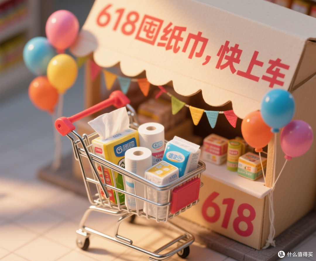 清风党看过来,618两款纸巾,囤哪款都香
