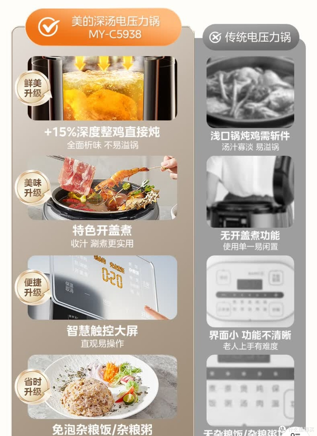美的深汤电压力锅,煮出家的味道