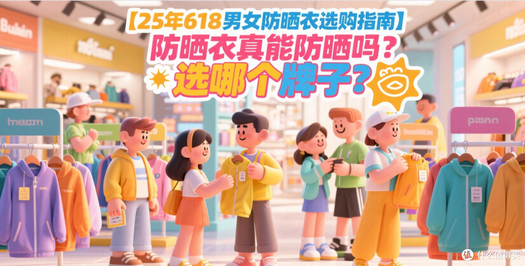【25年618男女防晒衣选购指南】防晒衣真能防晒吗?选哪个牌子?