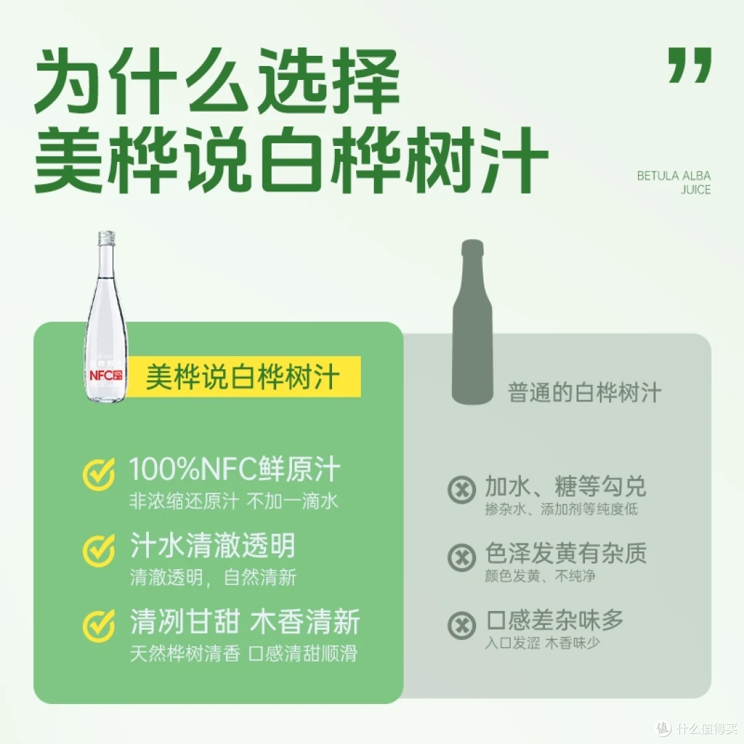 天然水光饮！长白山白桦树汁刷新你的饮品认知