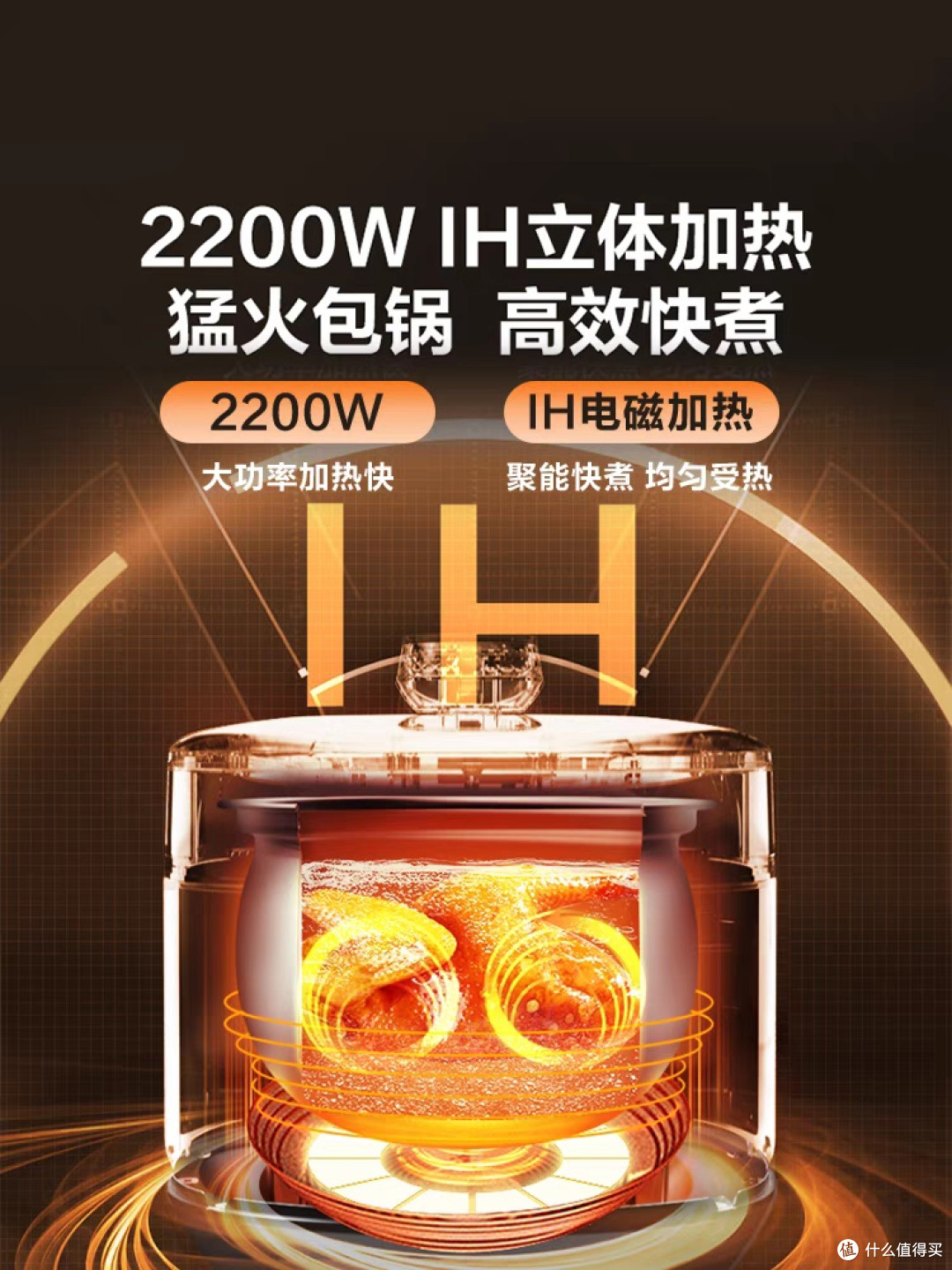苏泊尔IH猛火电压力锅多功能评测