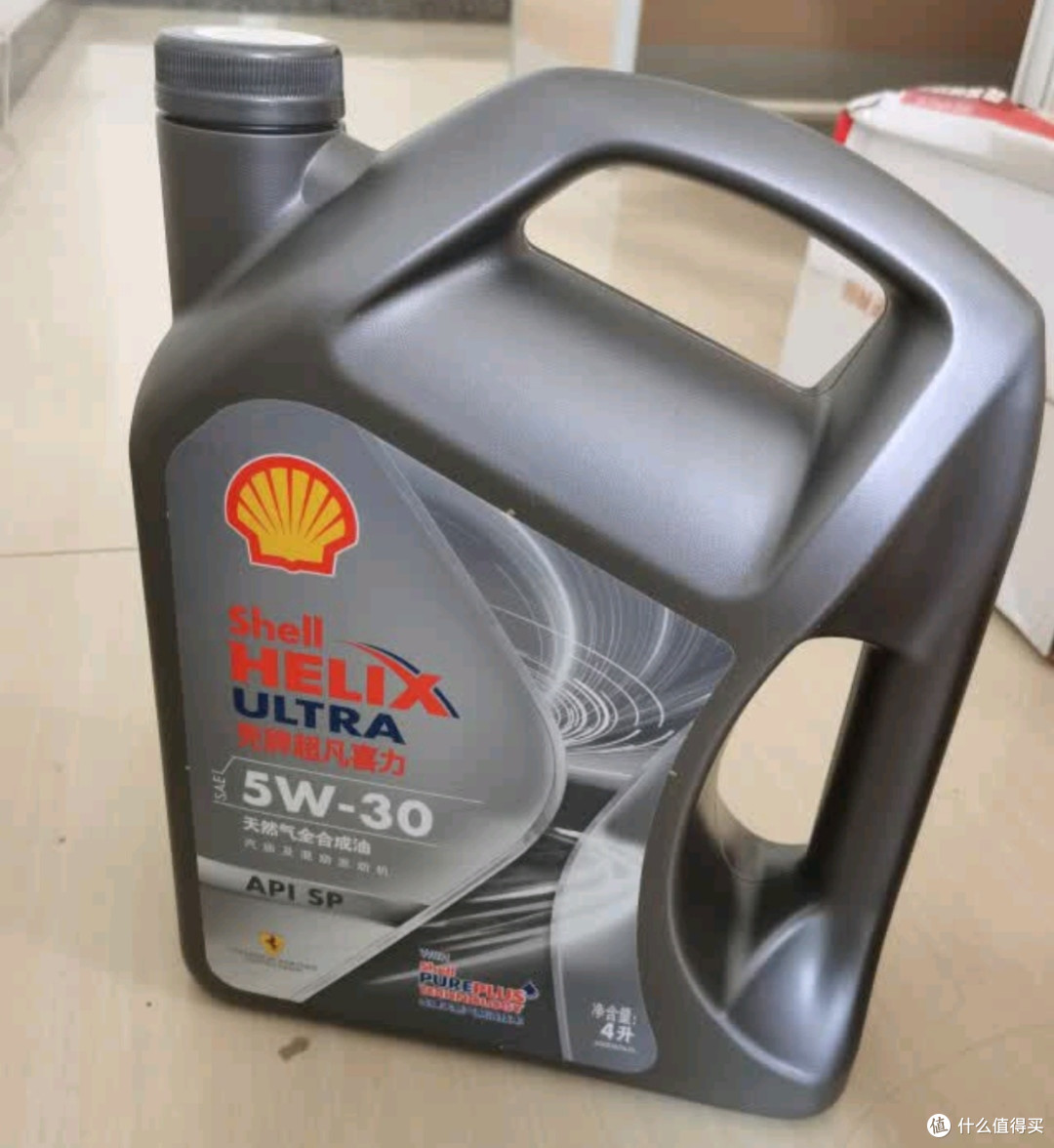壳牌全合成机油5w-30都市光影版,自换机油好选择
