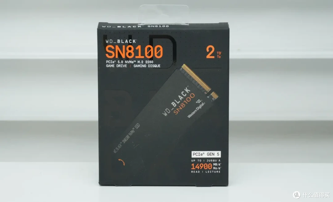 读14900MB/s，写14000MB/s！WD_BLACK SN8100 2TB PCIe 5.0 SSD