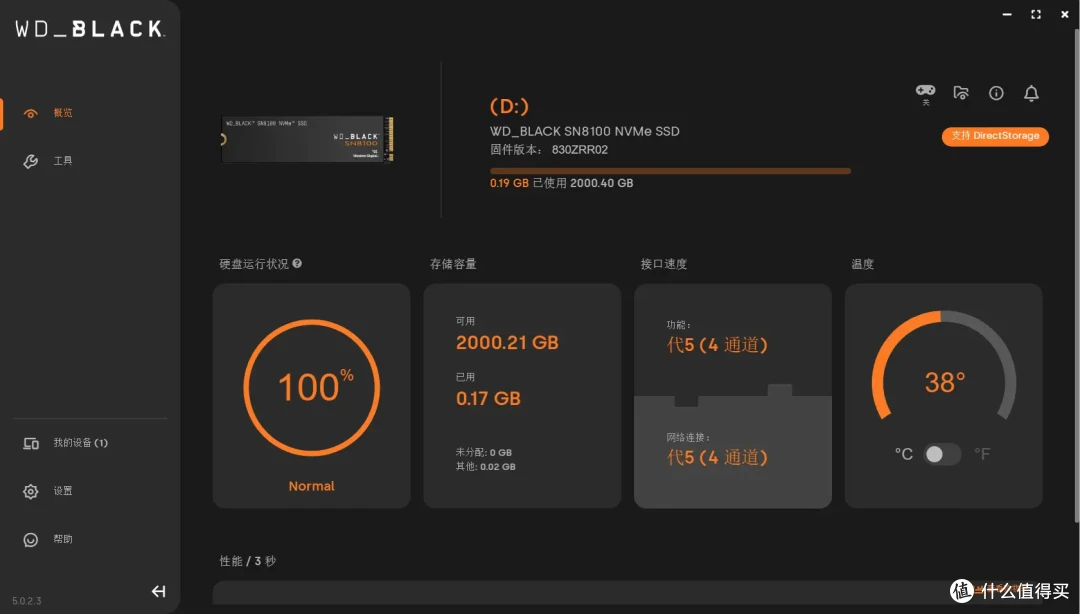 读14900MB/s，写14000MB/s！WD_BLACK SN8100 2TB PCIe 5.0 SSD