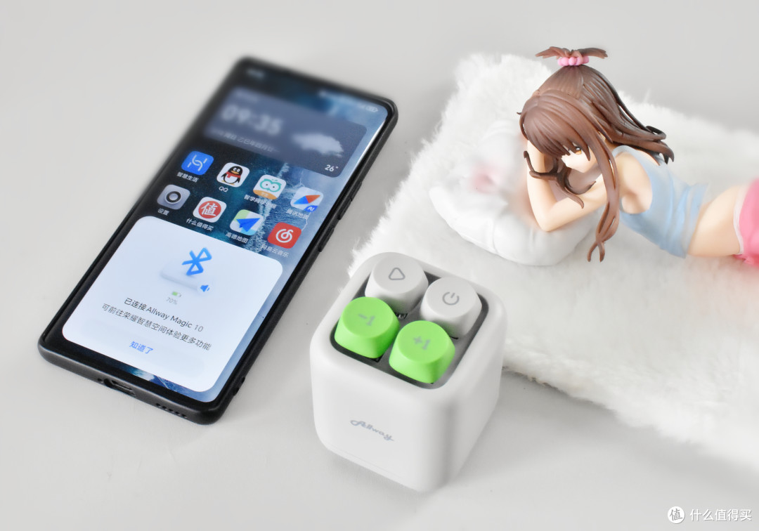 蓝牙音箱也能变成人们手中新宠,能听能玩的Allway解压音箱体验