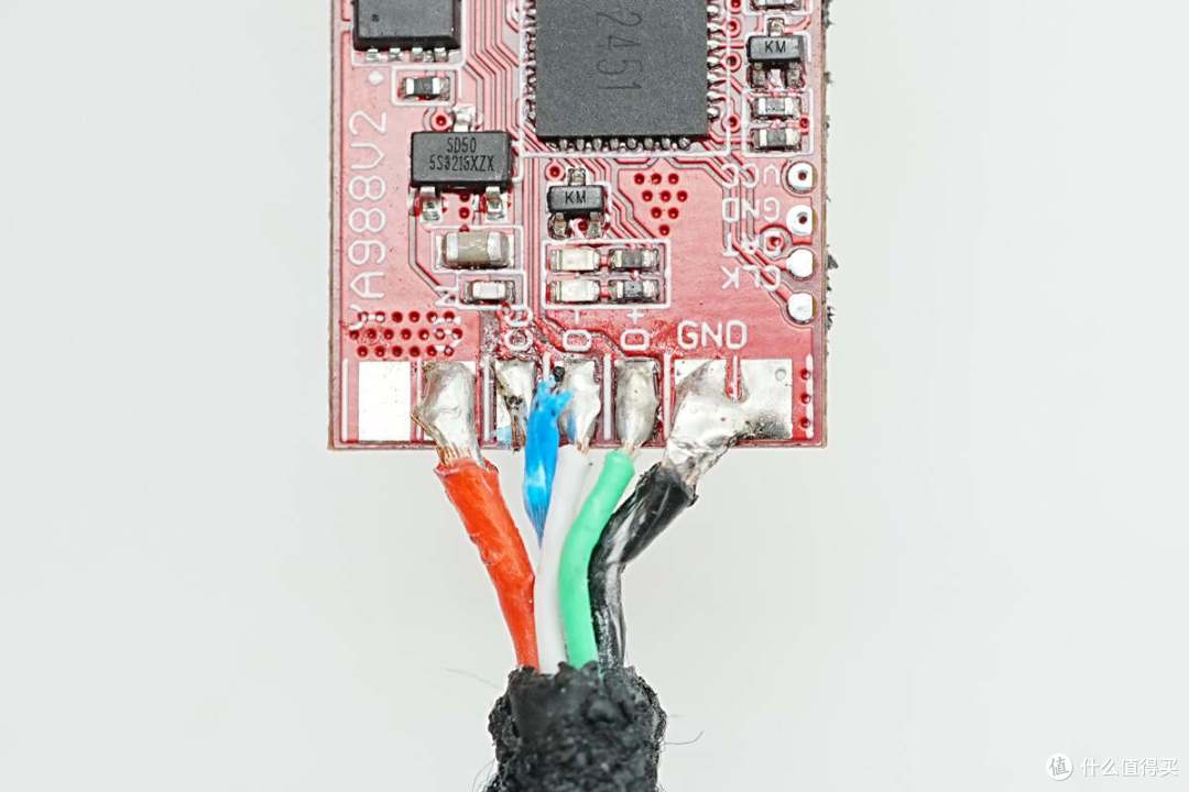 支持65W+30W同时快充,古石100W一拖二数显快充数据线拆解