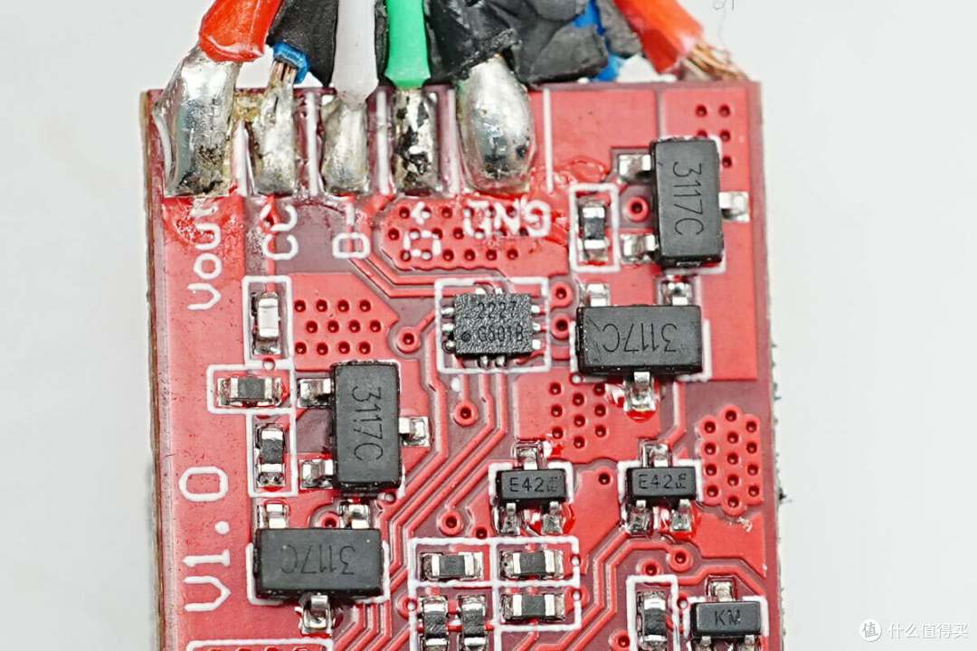 支持65W+30W同时快充,古石100W一拖二数显快充数据线拆解