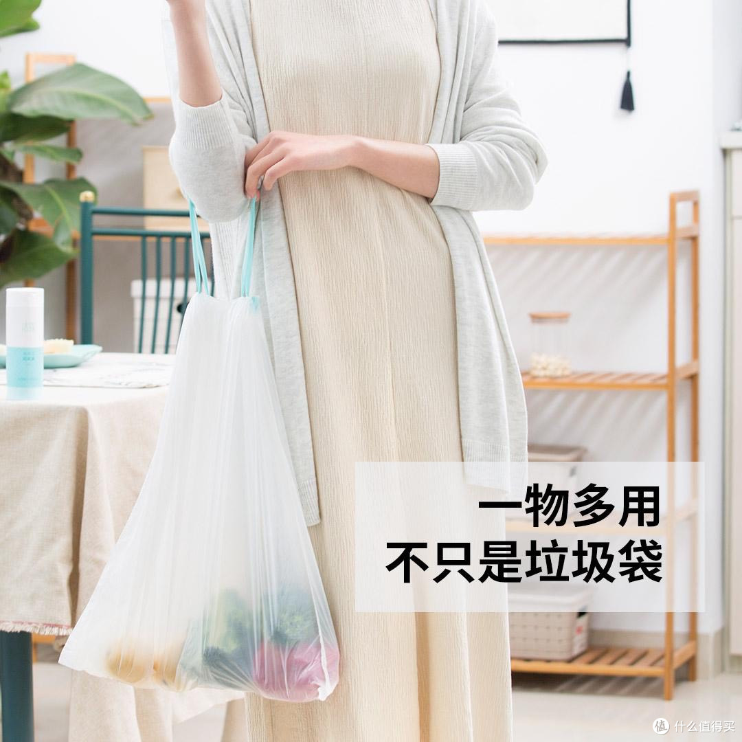 加厚抽绳垃圾袋，承重防渗