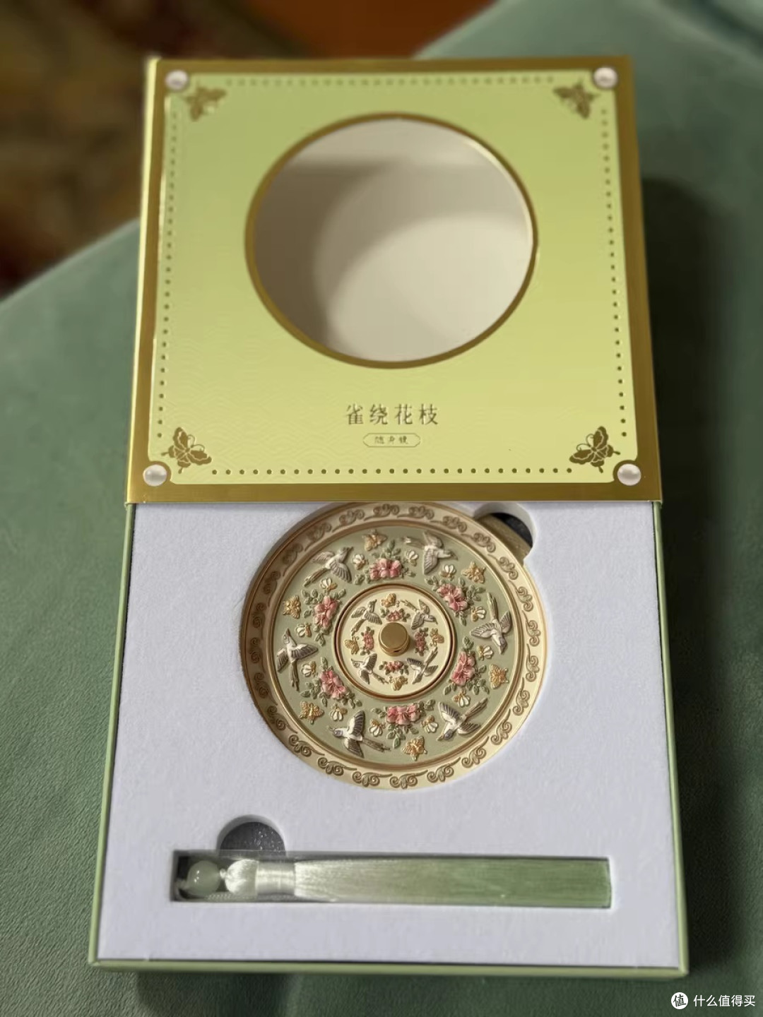 掌心盛唐:雀绕花枝