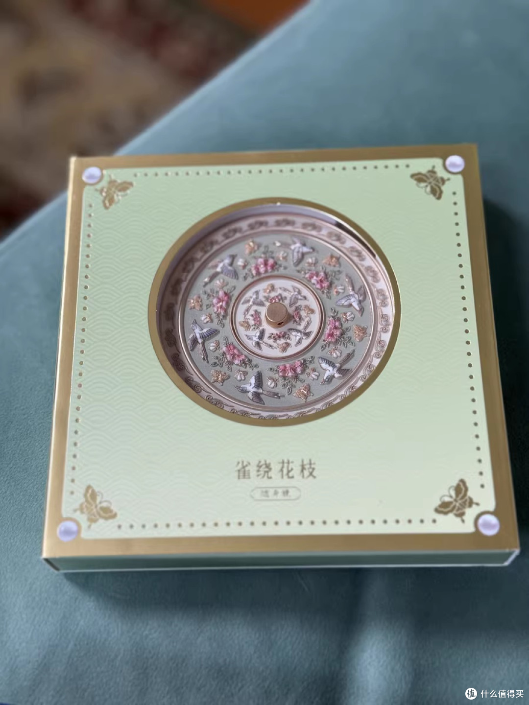 掌心盛唐:雀绕花枝
