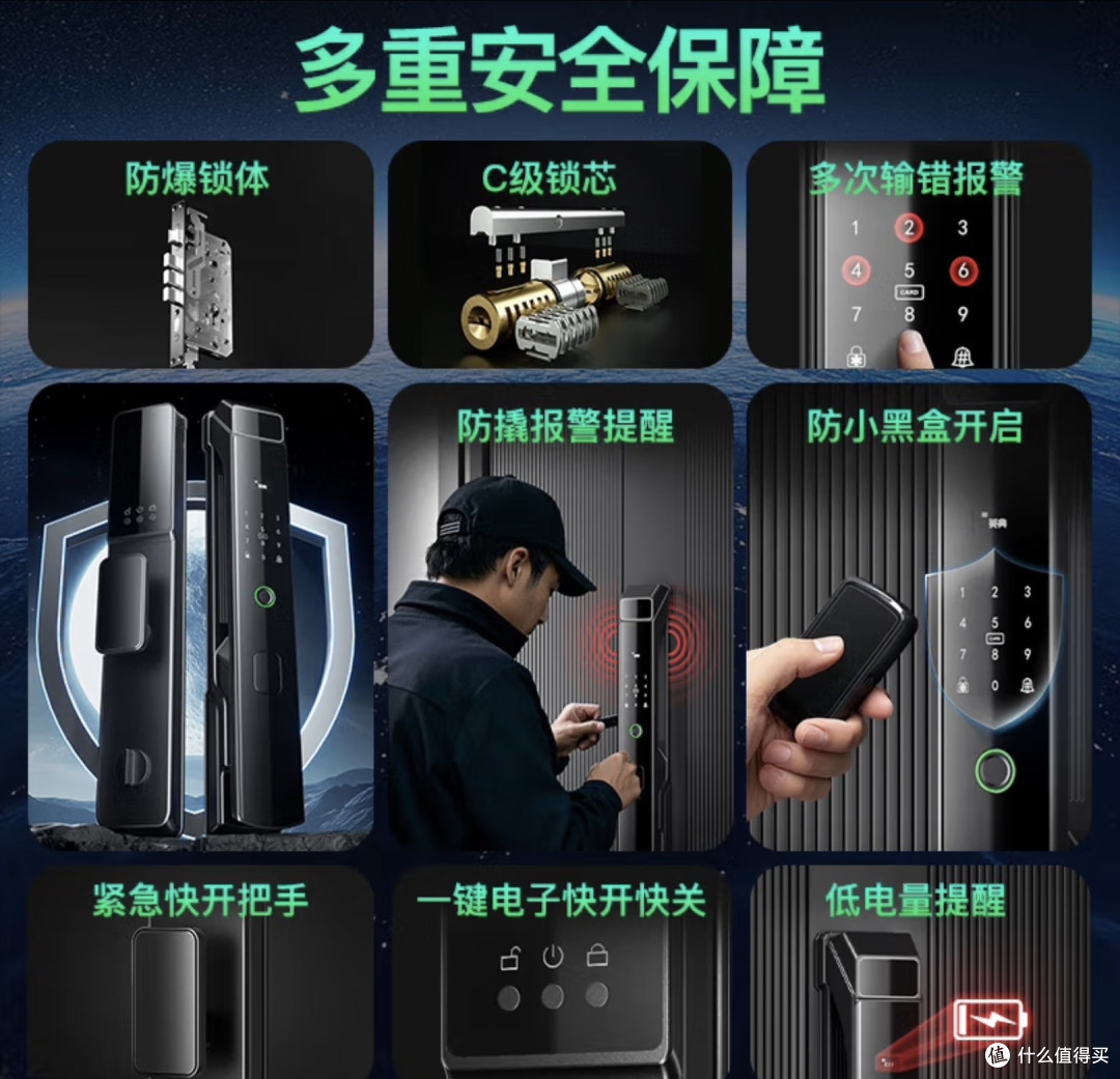 后悔没早点换!英典R5指纹锁,用过就离不开!