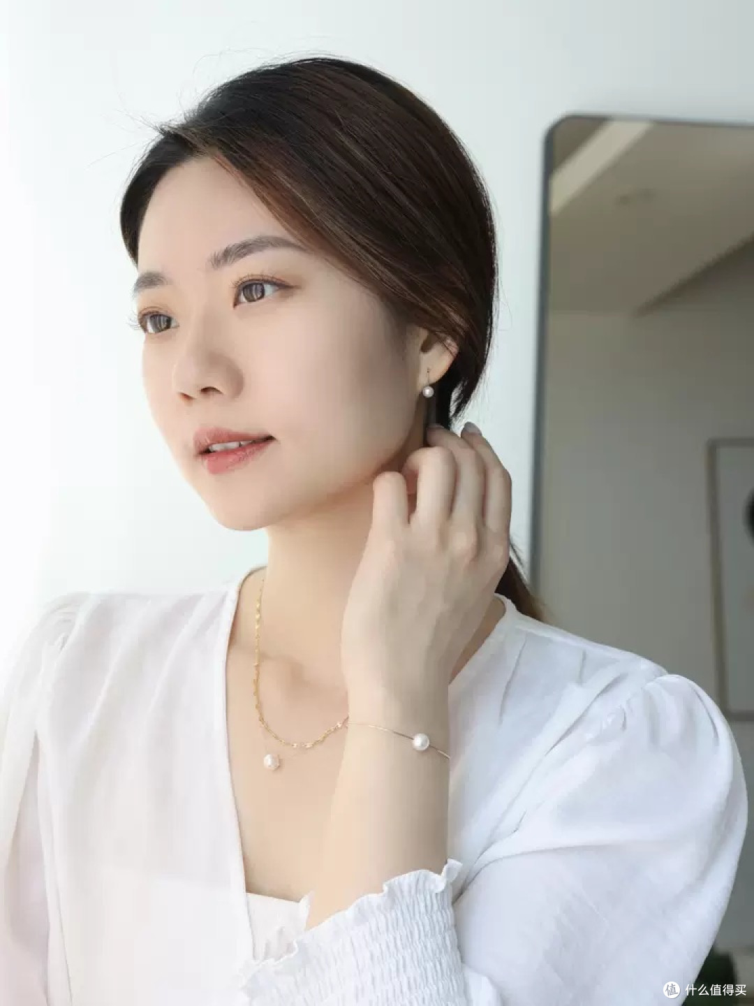CIRCLE情书系列Akoya海水珍珠耳环:优雅与浪漫的完美邂逅