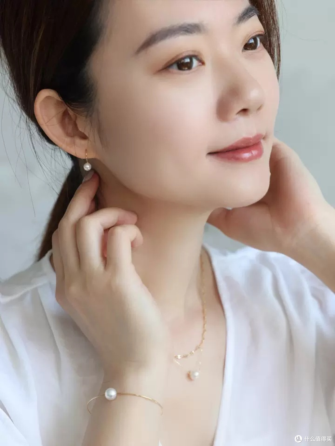 CIRCLE情书系列Akoya海水珍珠耳环:优雅与浪漫的完美邂逅