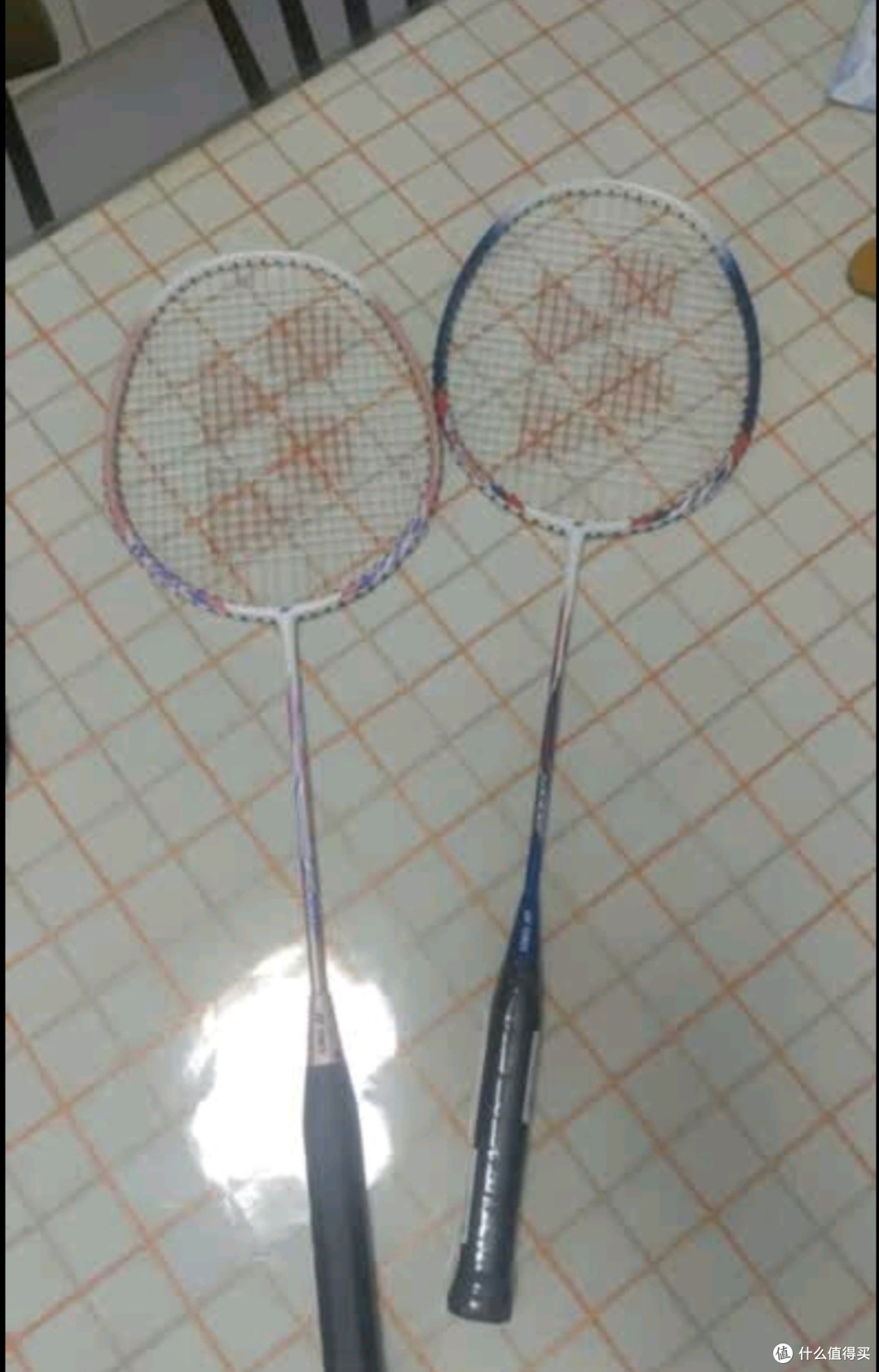 YONEX尤尼克斯羽毛球拍对拍碳素中杆比赛NR7000I红蓝已穿线附手胶