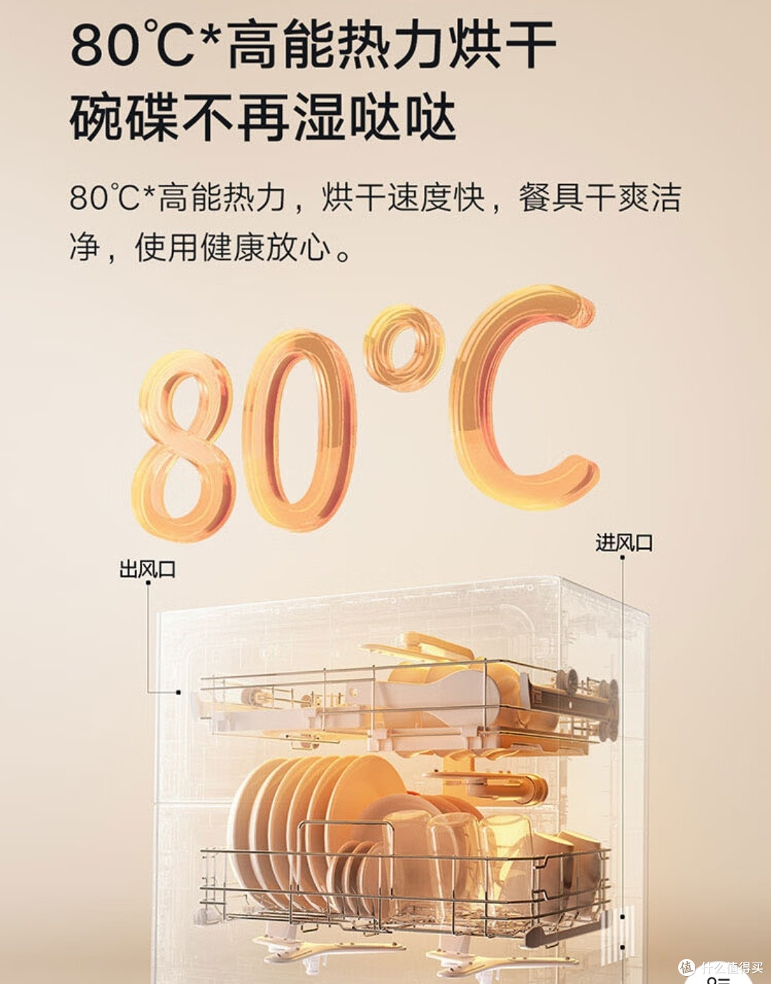 米家小米台式洗碗机5套S2解决饭后洗碗烦恼