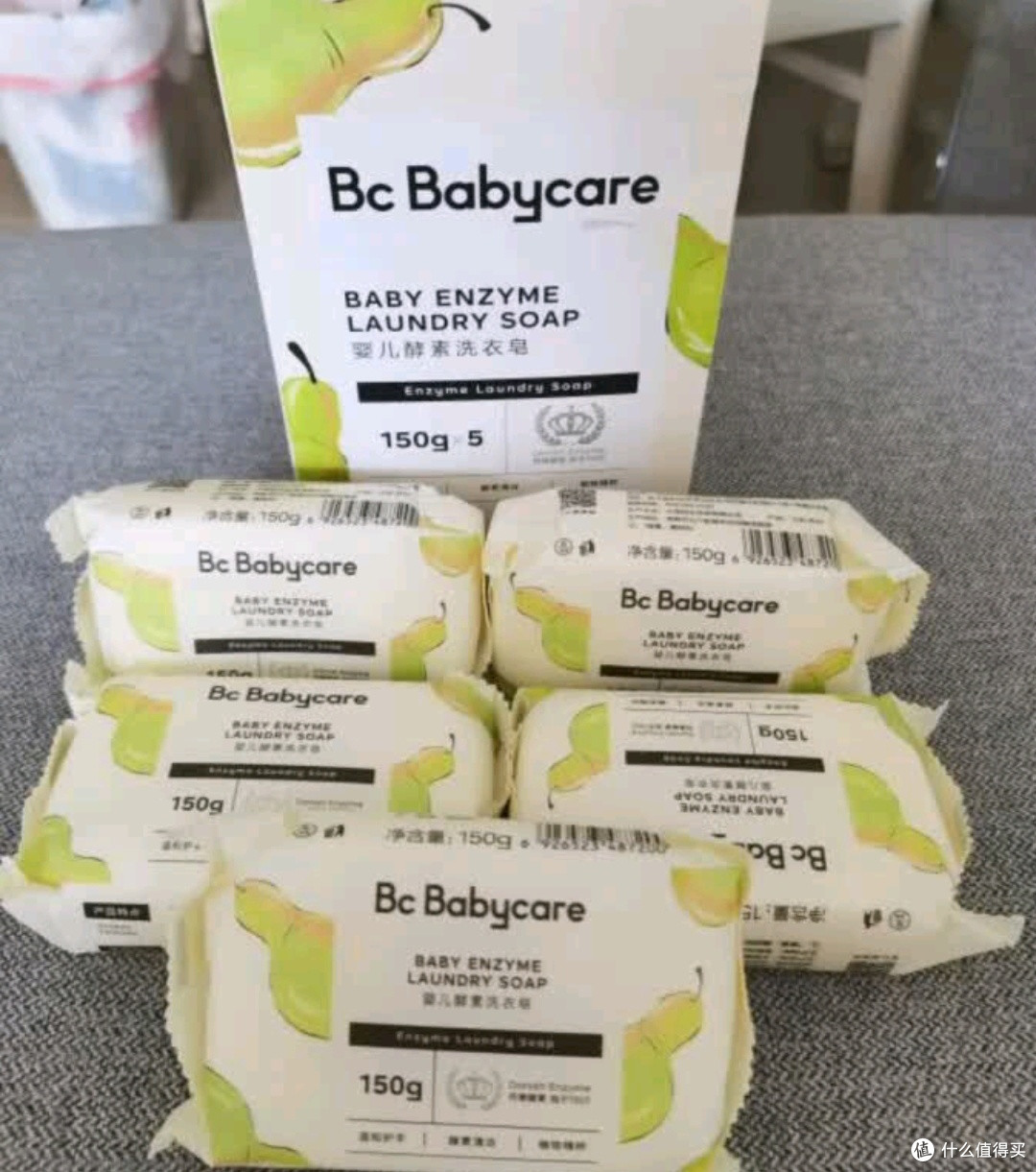 Babycare英国梨洗衣皂:抑菌去渍“小梨锤”,宝宝内衣“