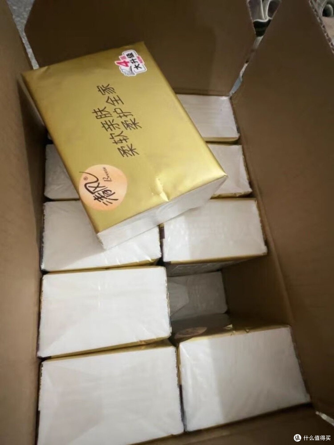 清风金装厚柔纸巾,秋冬护肤首选