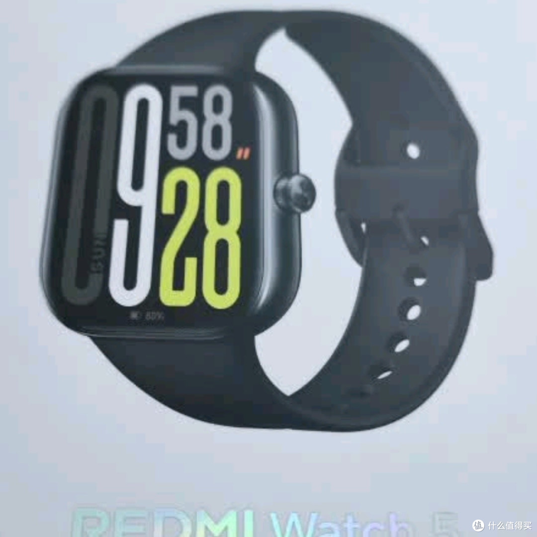 小米Redmi Watch 5典雅黑:智能与时尚的完美融合