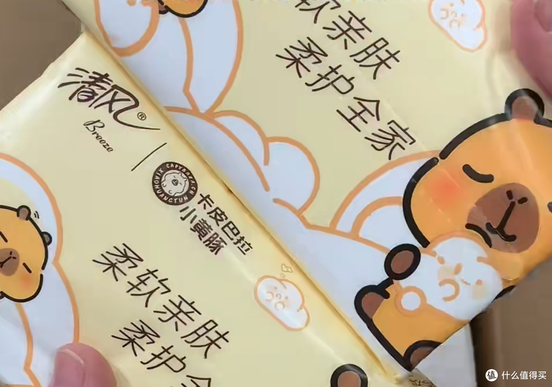 始于颜值，忠于品质——清风卡皮巴拉抽纸使用体验