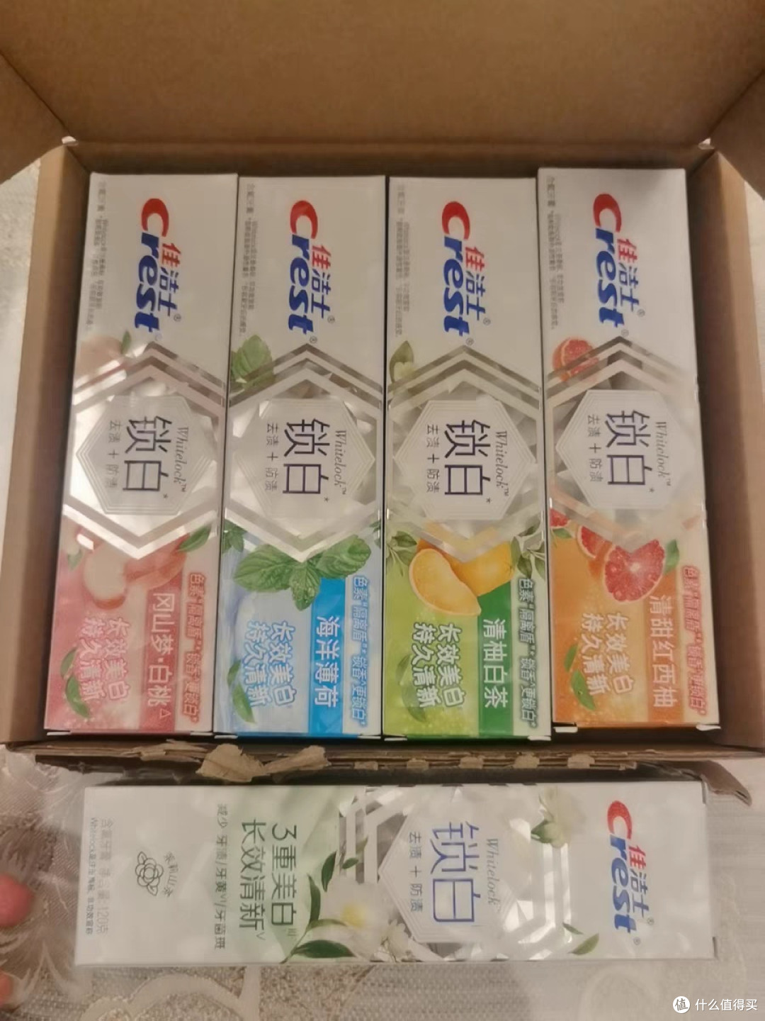 618囤货首选:佳洁士锁白牙膏,焕亮家庭笑容