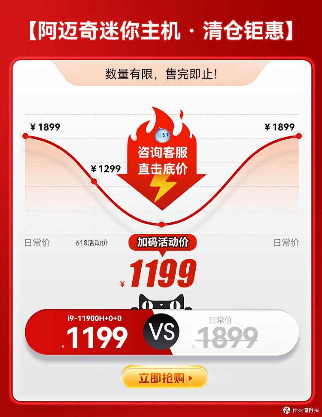 阿迈奇迷你主机全系暴降,比618更狠的底价狂欢来了!