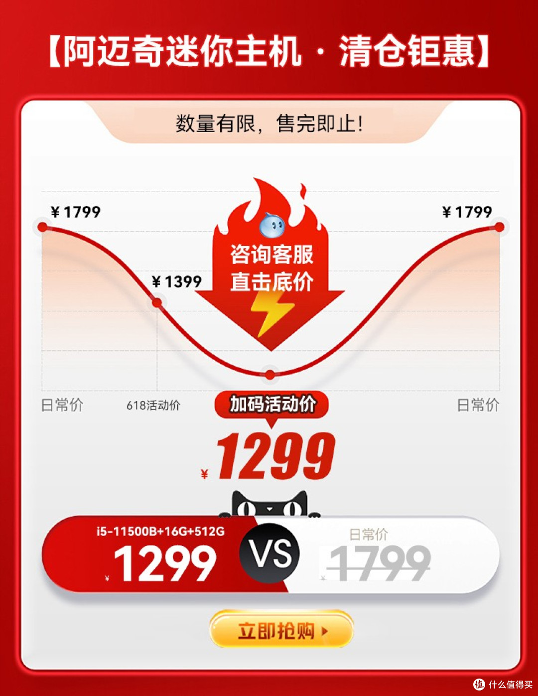 阿迈奇迷你主机全系暴降,比618更狠的底价狂欢来了!