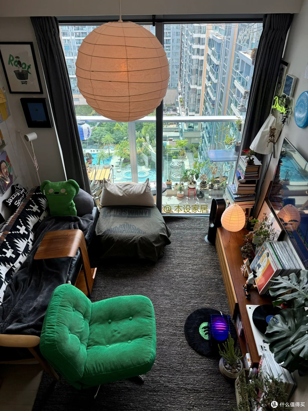 香港26岁独居女姑娘,买下一套38㎡带阳台小家,网友:好看的家!
