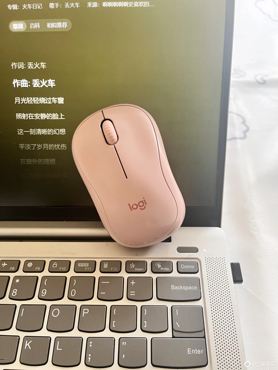 618 超值之选！罗技 M221 轻音鼠标，茱萸粉点亮办公好心情