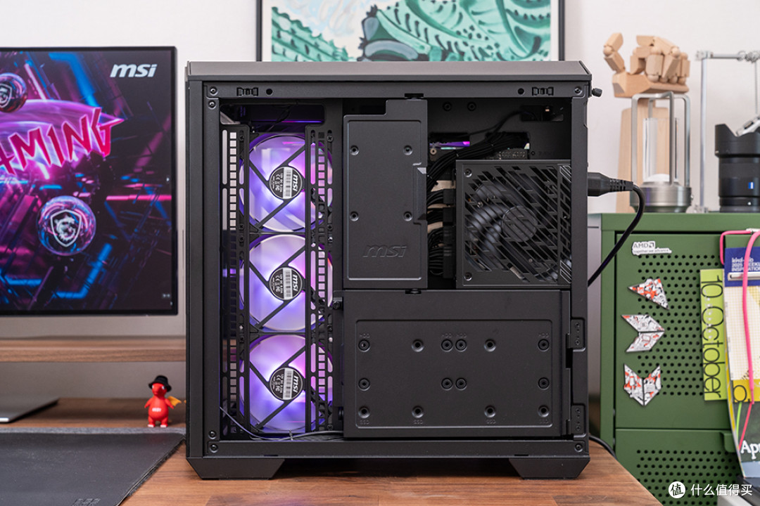 微星暗黑家族新成员,MPG A1000GS PCIE5电源上手体验