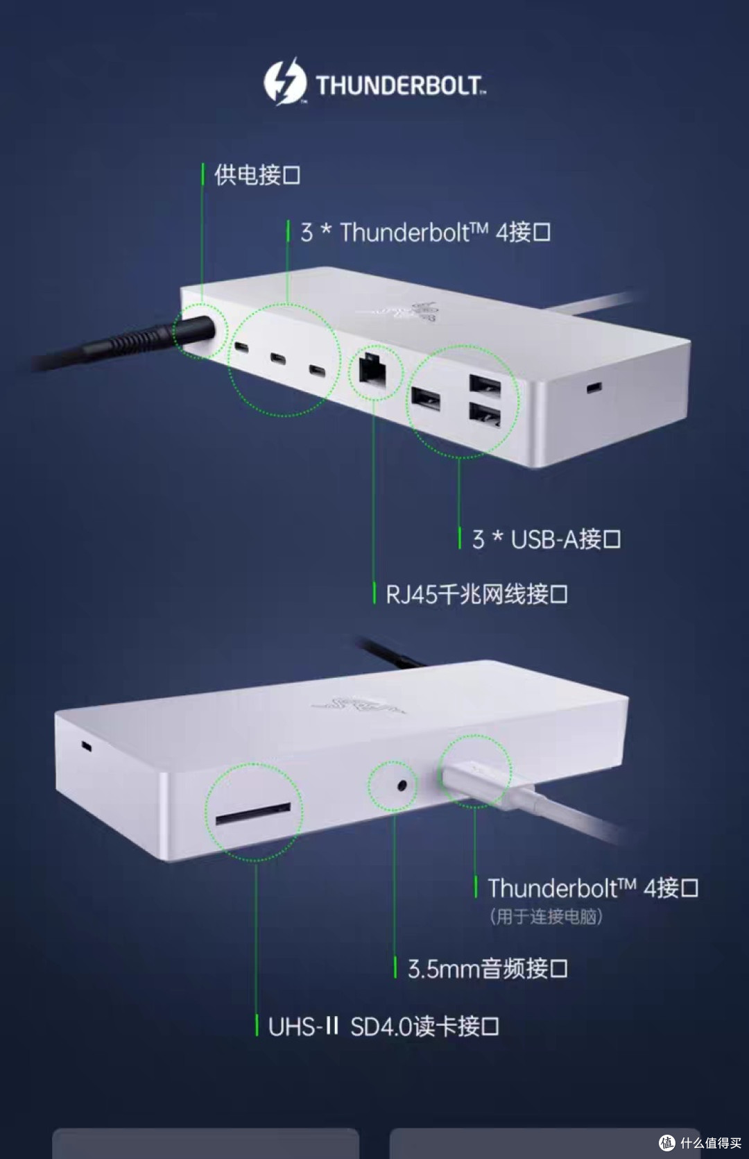 雷蛇雷电4扩展坞水银版评测
