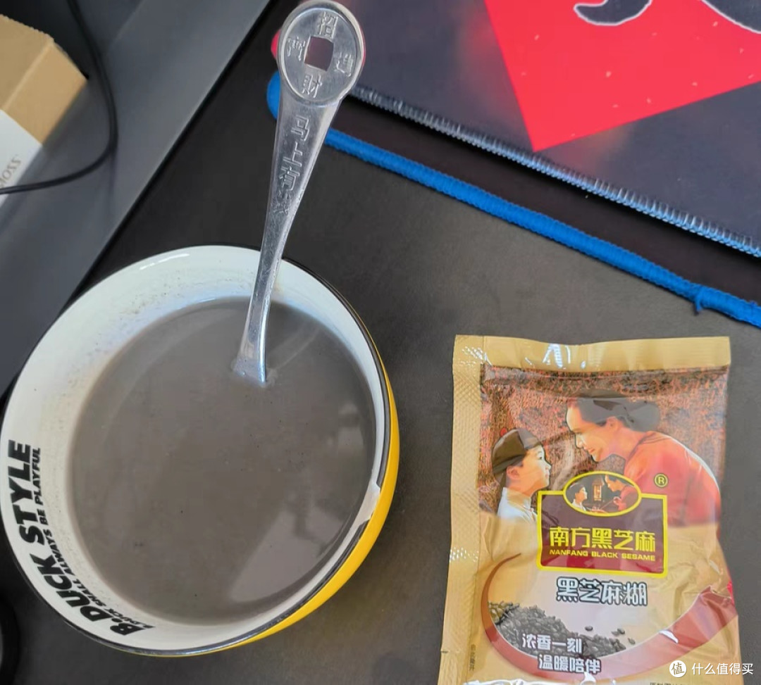 香而不腻的黑芝麻糊,经典的原味最好喝