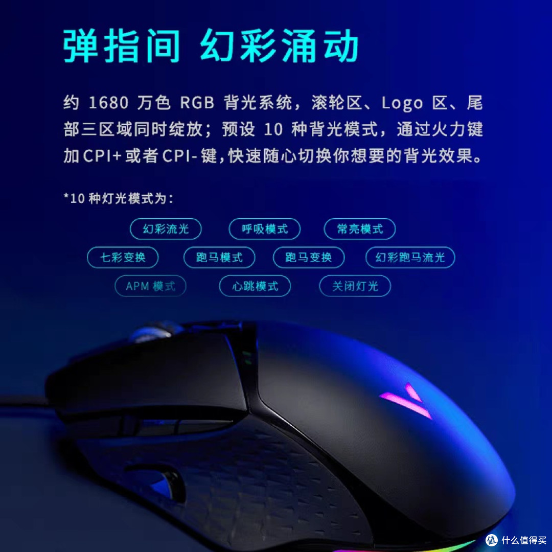 雷柏VT30鼠标:电竞与办公兼备