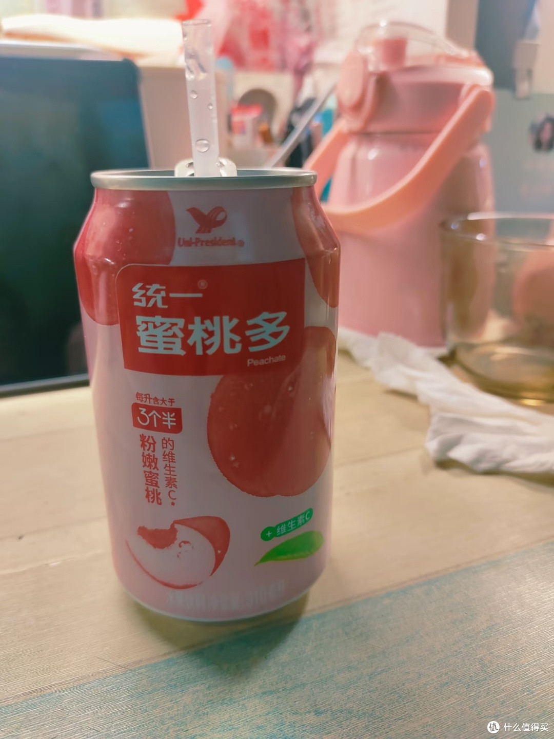 天热了，这瓶蜜桃水我一天能喝三回！