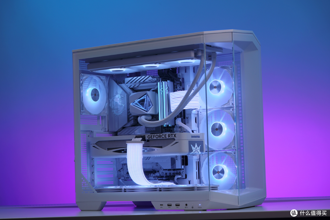 5090D搭配265K整机用啥电源？微星MPG A1000GS PCIE5暗黑电源实测