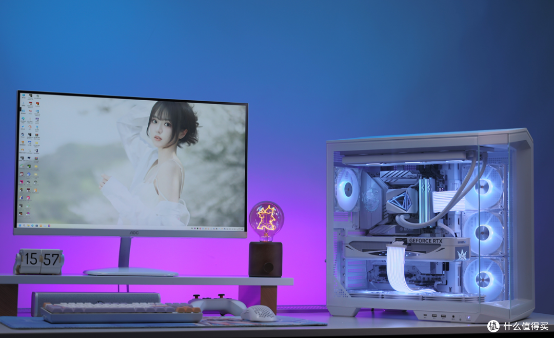 5090D搭配265K整机用啥电源？微星MPG A1000GS PCIE5暗黑电源实测